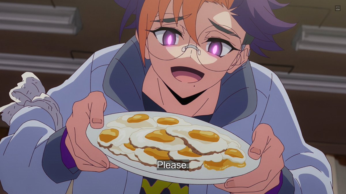 Nero3218's tweet image. Tomoro's silly and weird faces from new episode
#BEATBREAK #Digimon