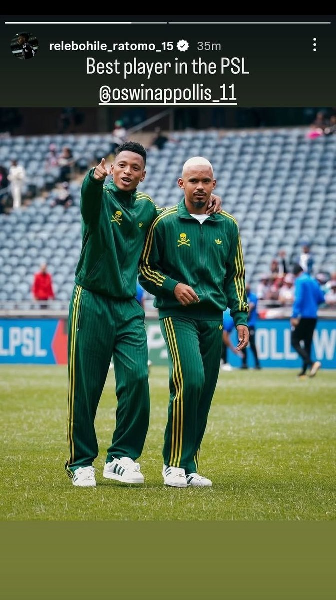 Relebohile Mofokeng backs Oswin Appollis as the 'Best Player In The PSL'

Appollis reached 20 goal contributions (11 goals, 9 assists) on Saturday. 

His Orlando Pirates teammate Mofokeng will also be hoping to reach 20 goal contributions in the upcoming  #SowetoDerby vs Kaizer