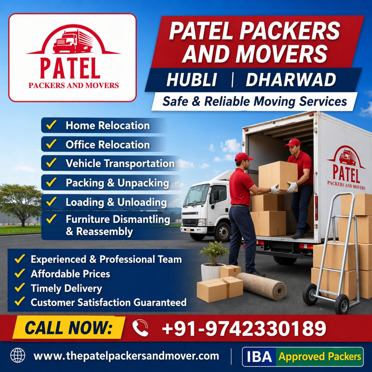 patelpacker's tweet image. Welcome to Patel Packers and Movers in Hubli and Dharwad famous household shifting, office shifting, and commercial shifting service provid.
📞 +91-9742330189
🌐 thepatelpackersandmover.com
#PackersAndMovers #TrustedMovers #RelocationExperts #Trustservices