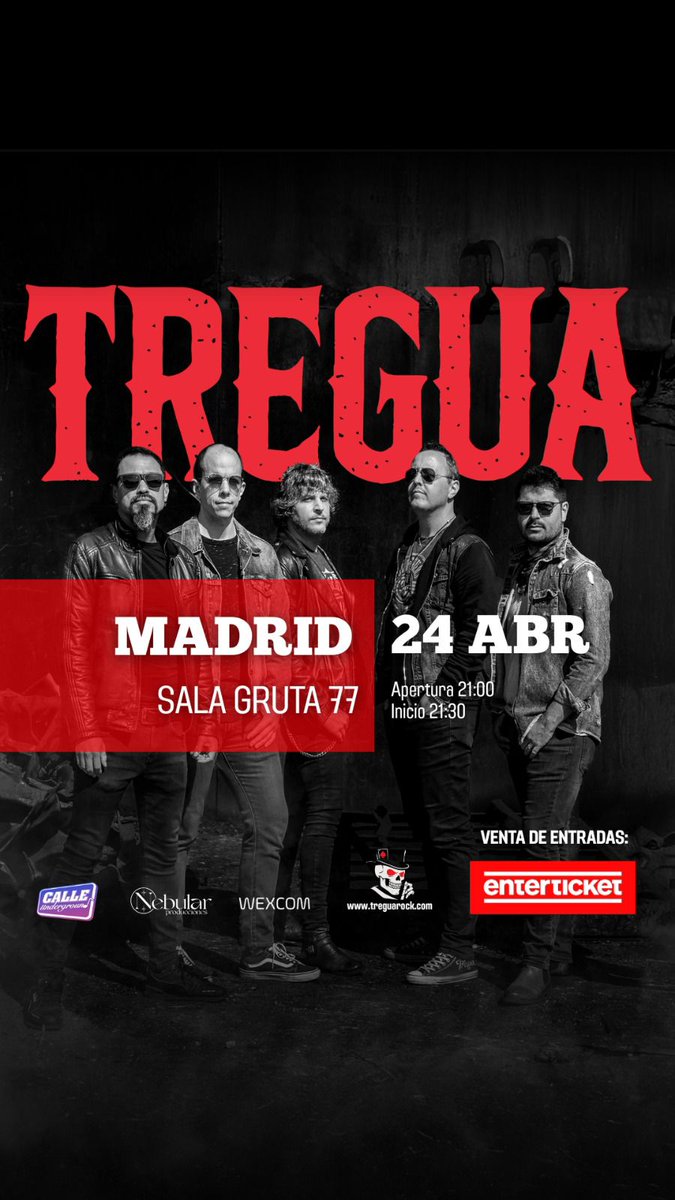 gruta77madrid's tweet image. ¿Apetecible? 

#JimmyDaleSurfTrio y #AtaquenAhora!  

#Tregua y #Fantoches 

#Subterranean, #AntiIdols y #Maldita 

Y fuera de Gruta, nos vamos a @salavillanos 
con #JTeixiBand y #TheBoDereks gruta77.com 

gruta77.com

Os vemos

@Carabanchel_DC