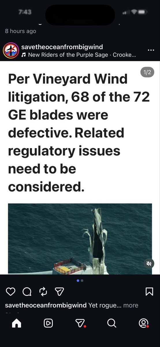 TheStonesEG's tweet image. And the nightmare continues…
Thanks @SenWhitehouse @GreenOceansRI @StEC_Oceans @VineyardWindUS Scam of the century. #jail