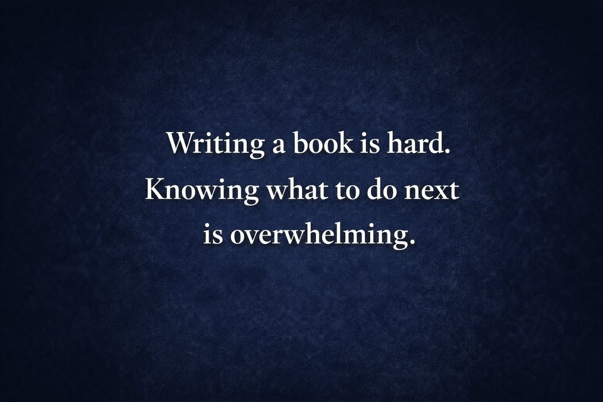Alleviateinc's tweet photo. Writing the book is hard.
But figuring out what to do after?
That’s where most people get stuck.
#amwriting #writingcommunity https://t.co/a52brAZvBJ