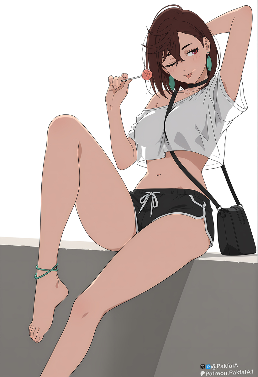 ˖ · · · · · · · · ⋆🤎⋆ · · · · · · · ˖  
#MomoAyase #Dandadan
˖ · · · · · · · · ˖🍭· · · · · · · · ˖
🤍pixiv.net/en/artworks/13…
🤍<a href="/pakfaai/">PakfaIA</a>