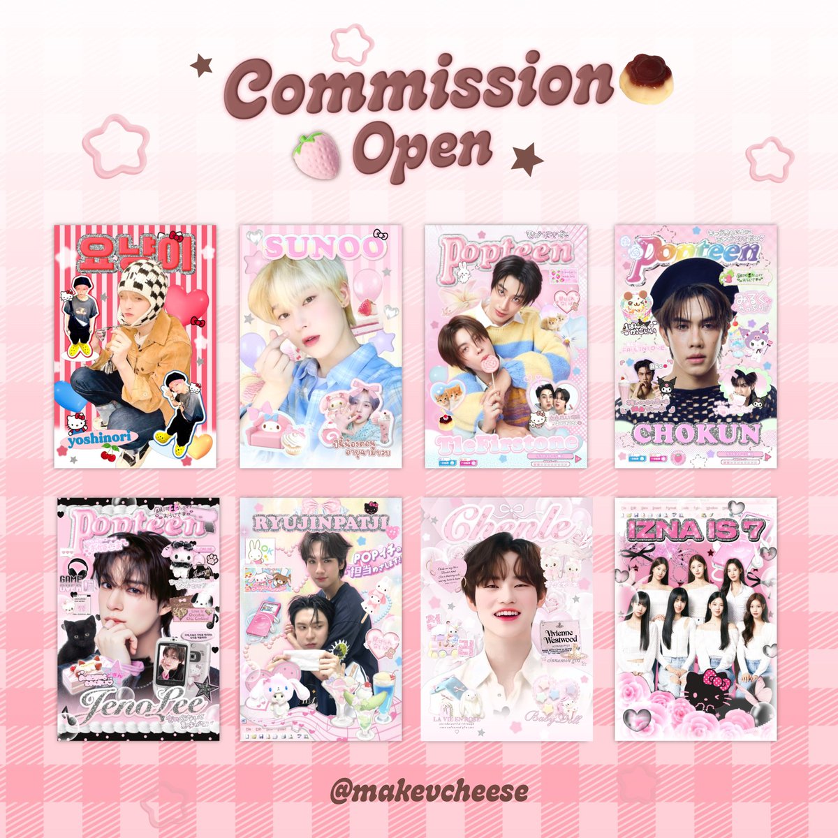 คิวว่าง🌸˚ makevcheeseᐡ͈◡̉ᐡ͈ ꒰open🫧꒱ tweet media