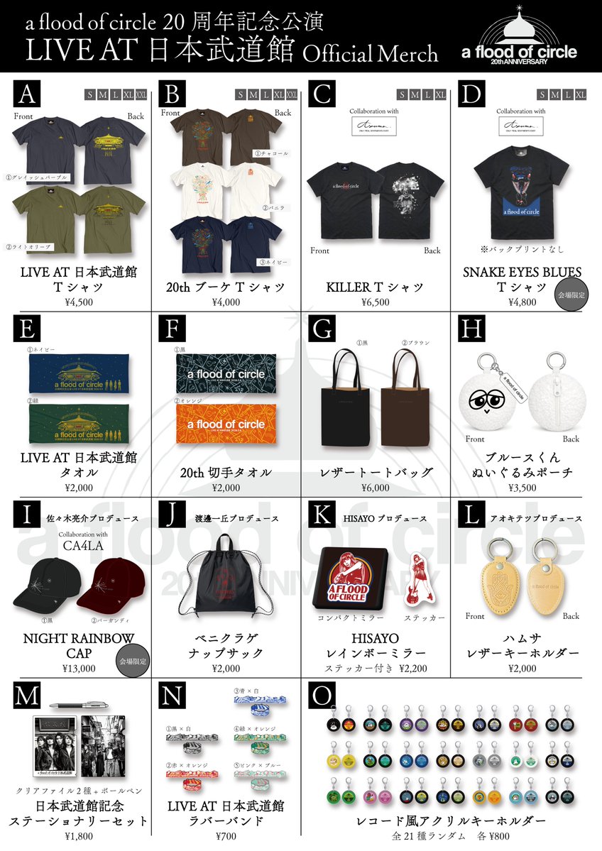 a flood of circle 公式 tweet media
