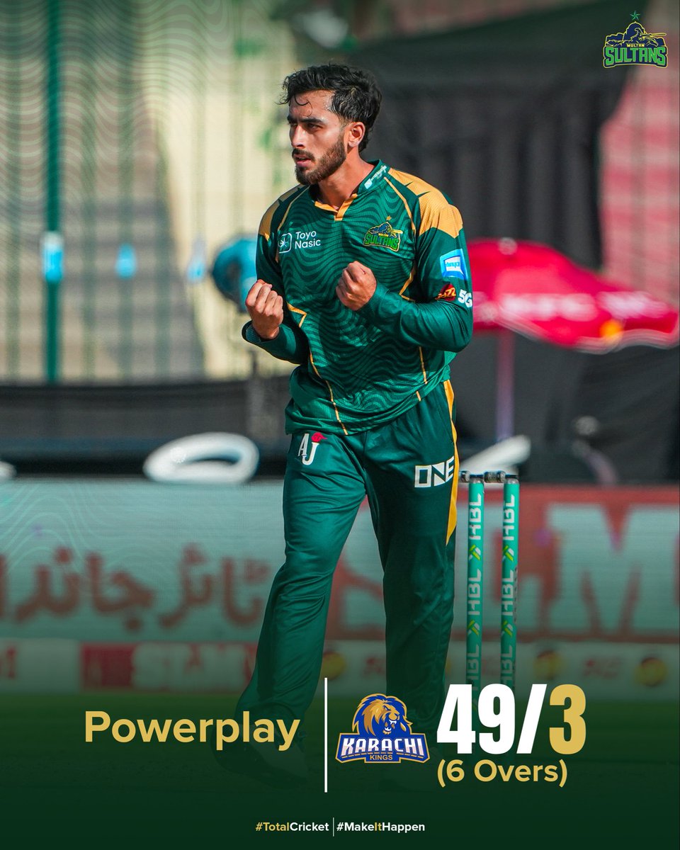 MultanSultans's tweet image. Our bowlers are on top. 👏

#totacricket #makeithappen