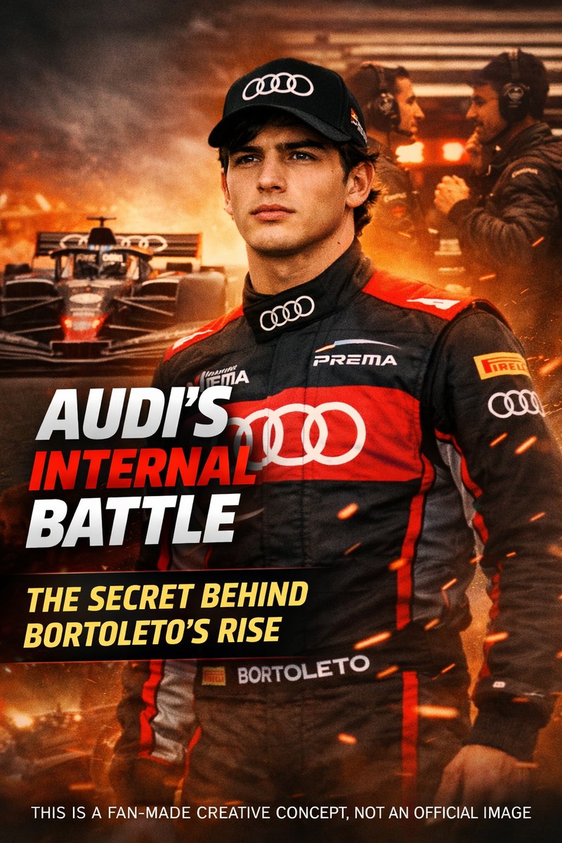 CrackBust's tweet photo. Why Audi’s Internal Battle Could Be the Hidden Edge Behind Gabriel Bortoleto’s Rise  #Formula1 #AudiF1 #GabrielBortoleto #MotorsportInsights #F1FutureStars #RacingMindset #F1Analysis #DriverDevelopment #MotorsportStories #NextGenDrivers https://t.co/KLjXMVUMVp