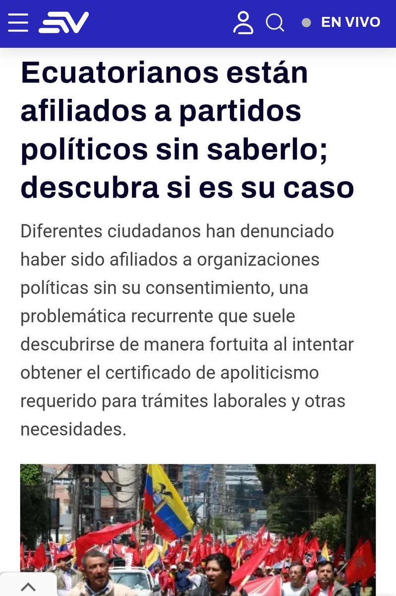 alfredovelazco's tweet photo. Cada previa de #EleccionesEcuador salta el delito masivo de #firmasfalsas para mantener partidos políticos, y durante más de una década el @cnegobec ha hecho poco o nada
Nota de @juan_pinchao @EcuavisaInforma https://t.co/0LMlVW6eNC https://t.co/B1dVfmgAv0