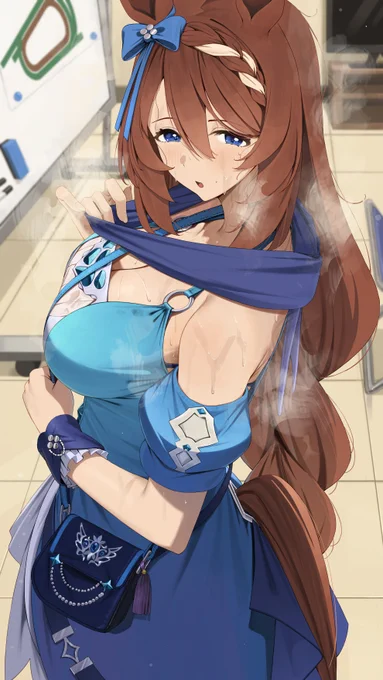 汗だくウマ娘 21 Sweaty Umamusume 21 汗だくクリーク Sweaty Super Creek #ウマ娘 #umamusume