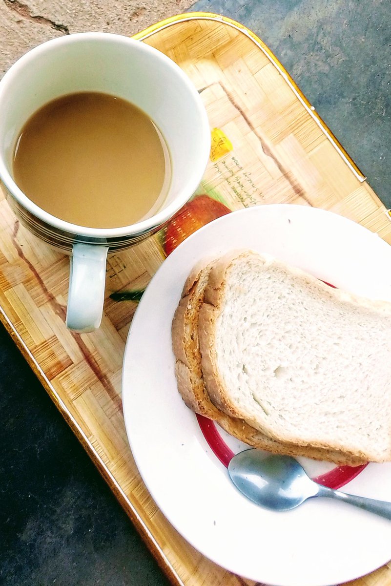OunaMot's tweet photo. ☕+ 🍞 My Favourite 😋 https://t.co/mQvnqfndev