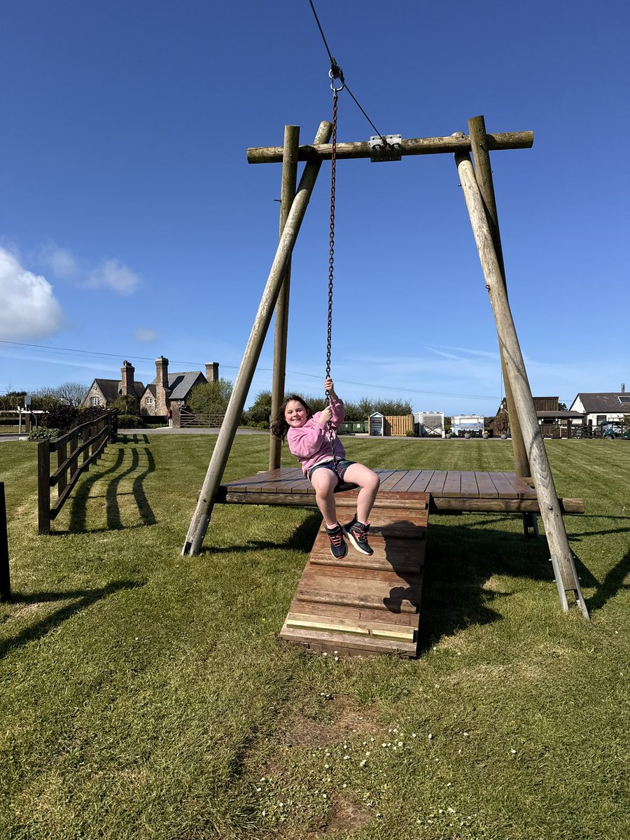 WarcombeP's tweet photo. That’s a look of joy right there! Loving life at Warcombe Farm! Happy kids enjoying the great outdoors. Just as it should be! #campingwithkids #campingfun #thegreatoutdoors #freshair #gadgetfree https://t.co/iP2lNIOqok