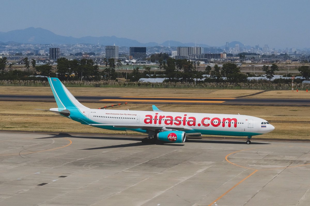 ndanda_ymg's tweet photo. Thai AirAsia X (HS-XTR)
レア塗装なエアアジアを仙台で捕獲しました https://t.co/qcnqG9QOcf