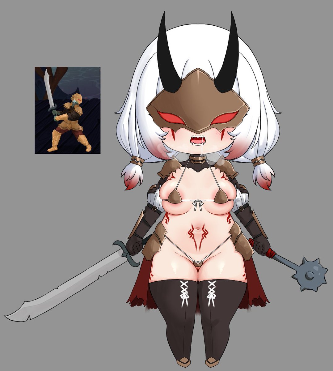 白苓宵酒 tweet media