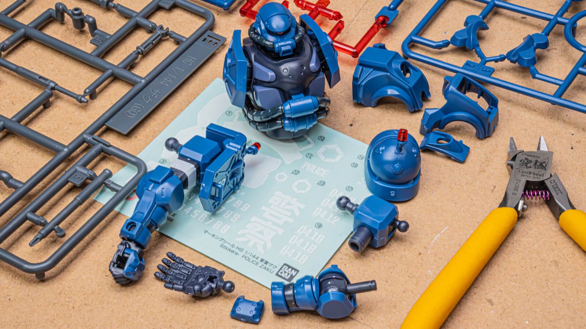 「ユーザーに工作熟練度を過度に求めない工夫」というものがパーツ設計に込められているのだろうな……と、意識させる一件だった。
nippper.com/2025/04/115124/
ゲート切り残しを受け止めるガンプラの設計にシビれた話／機動戦士Gundam GQuuuuuux HG 1:144 軍警ザク
#バンダイスピリッツ
#ガンプラ