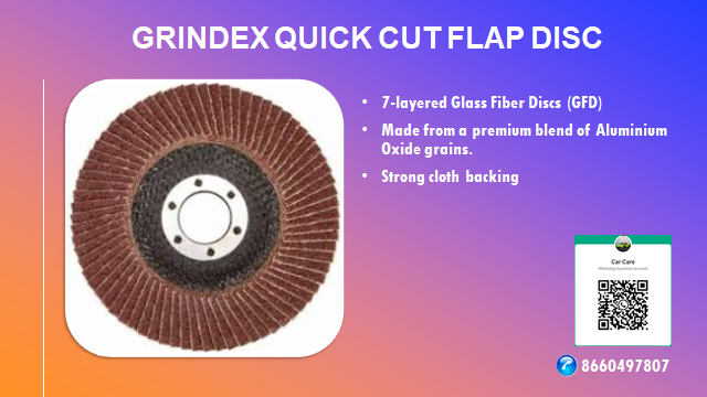 TapesDistributr's tweet image. Grindex Flap Disc: smooth finishing, rust removal, and weld blending on mild steel.
Call 8660497807
#3M #3Madhesives #3Mdistributor #3Mtapedistributor #Norton #GrindexQuickCutFlapDisc #FlapDisc