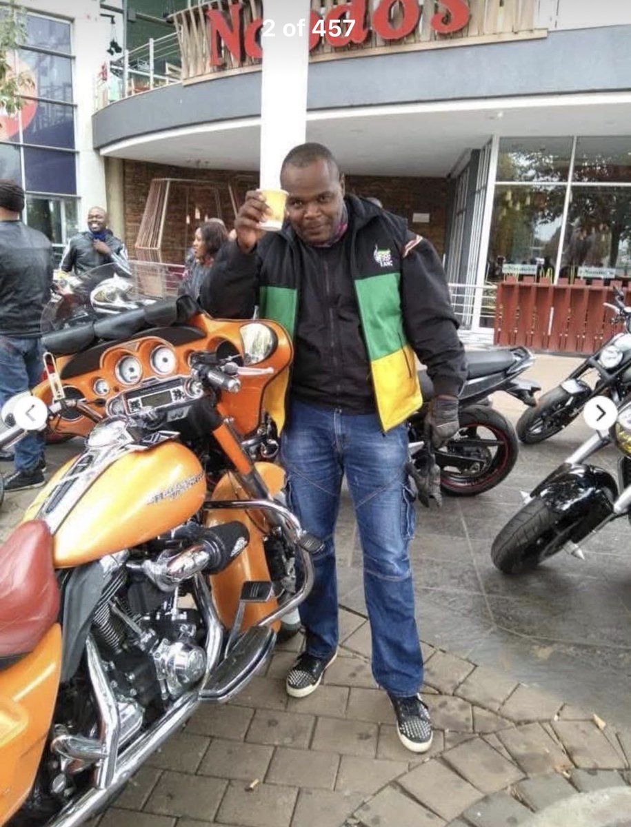 There is no story here🙄

Comrade Sergeant Fannie Nkosi has a solid Credit Score. And he also dabbles in cryptocurrency trading, investments, mergers &amp; acquisitions &amp; stuff. 
Hence he could qualify for finance to purchase and pay off an R820k touring Harley-Davidson, a R100k