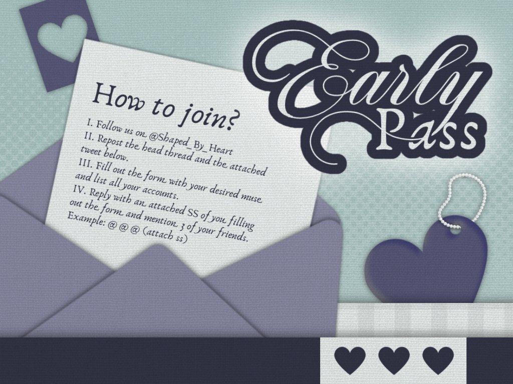 𑣲⋆ EARLY PASS! tweet media