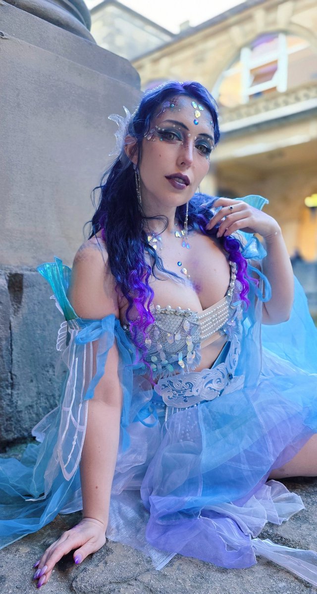 I was a pretty sea goddess yesterday ✨️