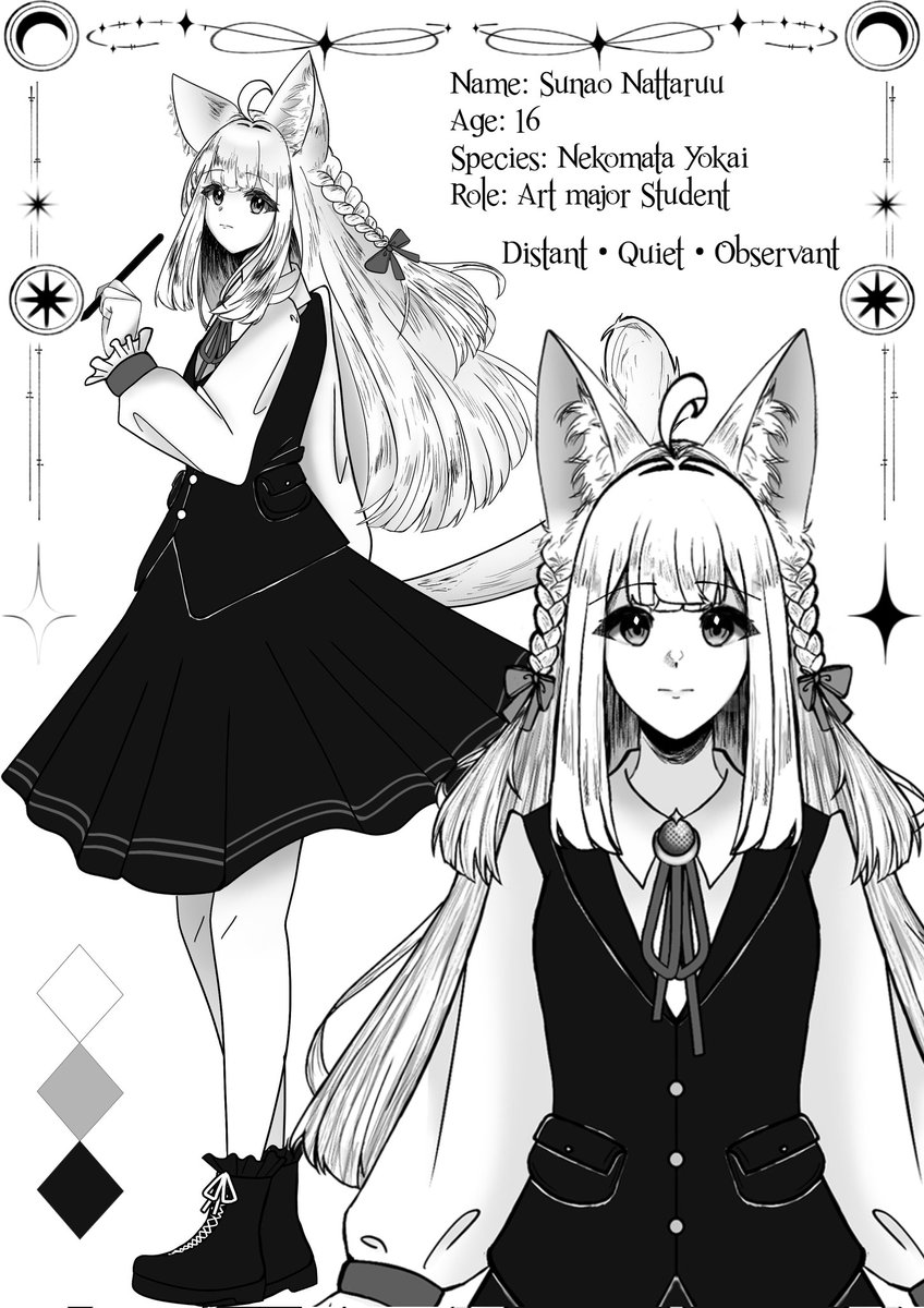 NattaruuNeeyaa's tweet photo. γ INDIE PROJECT: CHARACTER REVEAL γ
#LR_project
Our beloved character above all, Nattaruu π€
Maybe she's different, maybe not for some. But despite everything, It's still her. shaped by memories, and of course, Love.
She wouldn't be here without you. π€ https://t.co/awiDCYCUfa