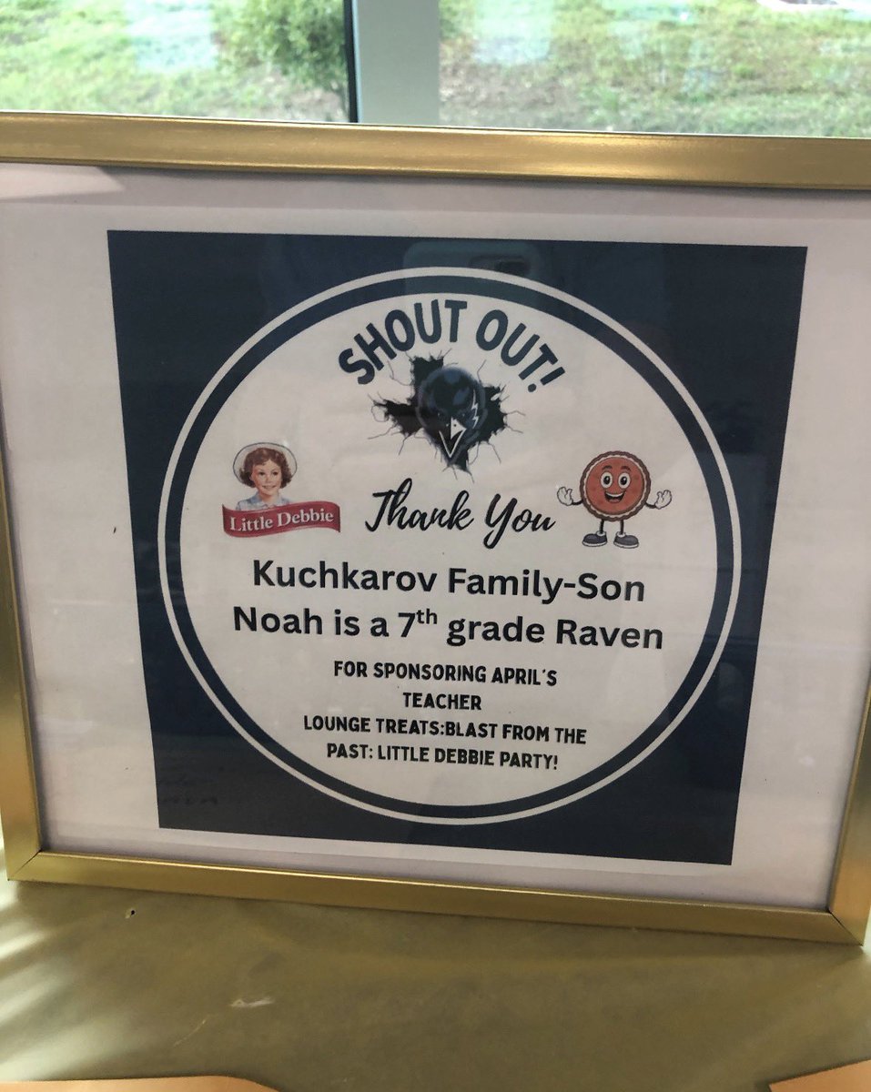 DrAnthonyMS's tweet photo. Thankful for our Raven Community for treating our staff with fun treats last week! #RavensRise https://t.co/1AwoA25eHg