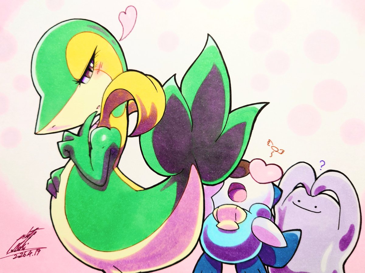 ツタージャのメロメロ