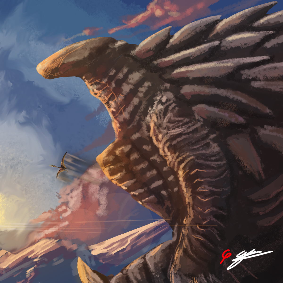 Bizarrico1's tweet image. #ockaijuapril2026 day 16: Goliath! 
Owned by @kyrazhuravel 
hope you like it!
#kaiju #monster #ockaijuapril