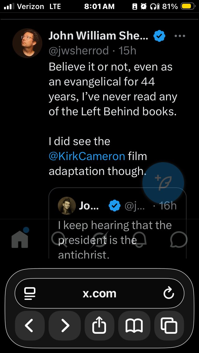 I need you all to see what I just saw. I saw this post and then scrolled down and saw this one… 😂 

I guess the only thing left behind was Kirk Cameron’s farts??