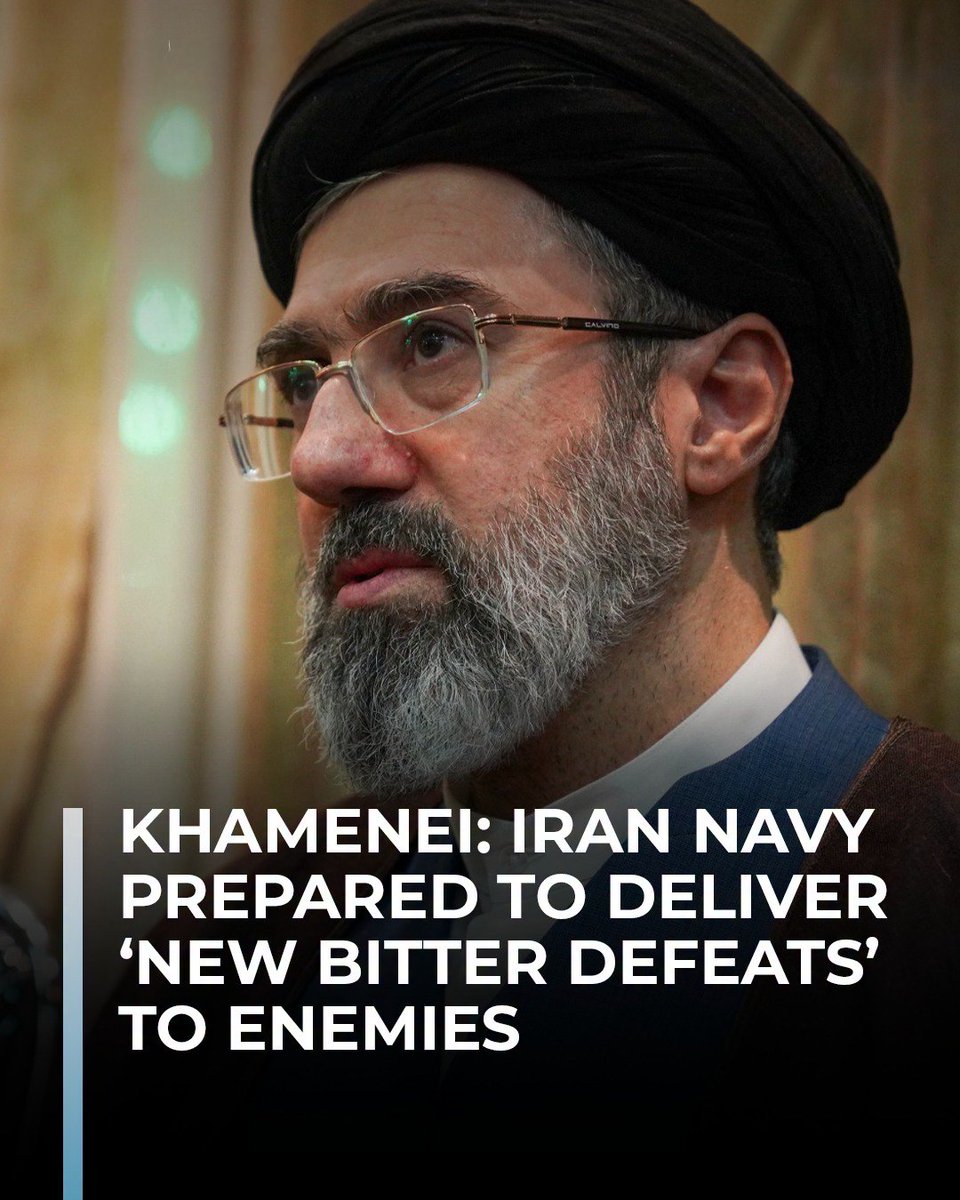 Iran’s Supreme Leader Mojtaba Khamenei has warned of “new bitter defeats” for the United States and Israel, as tensions escalate in the Strait of Hormuz.

The warning comes as at least two merchant vessels reportedly came under gunfire while transiting the key shipping route,
