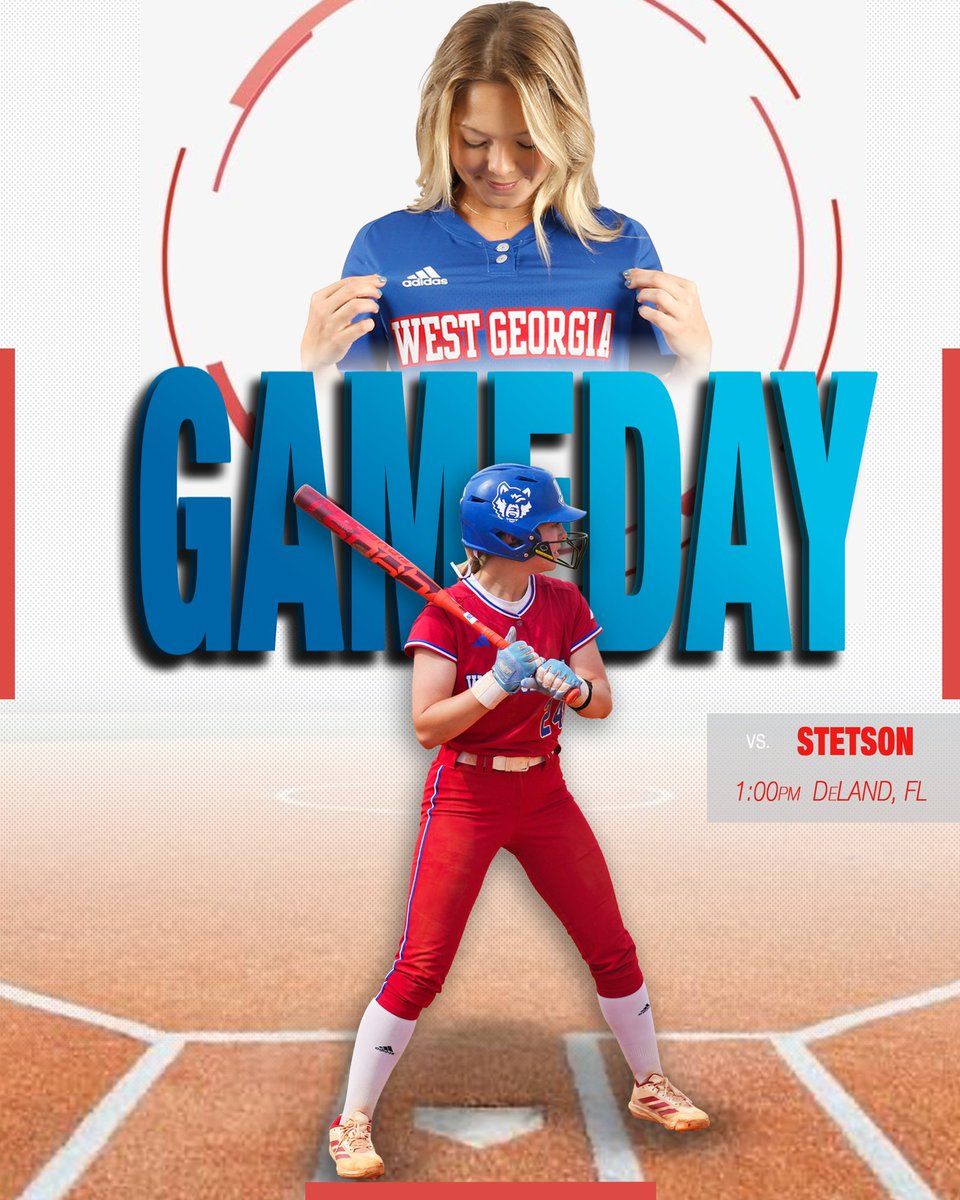 UWGSoftball's tweet image. Softball Sunday in the Sunshine State‼️

🥎Stetson
📍DeLand, FL 
🕰️1:00 PM

#BuiltForMore