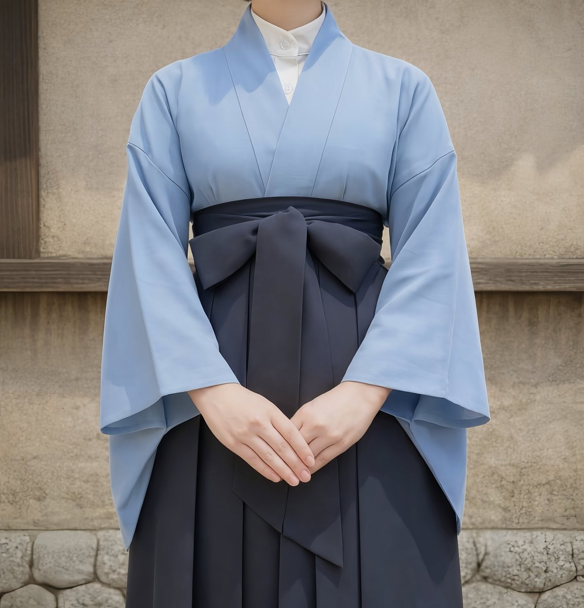 misamaru_kimono's tweet photo. 着物イベント行く日の和洋折衷コーデ。
書生シャツと半着物と袴スカートを合わせた大正ロマンスタイルが過ごしやすい✨ https://t.co/xn3lRzAY3F