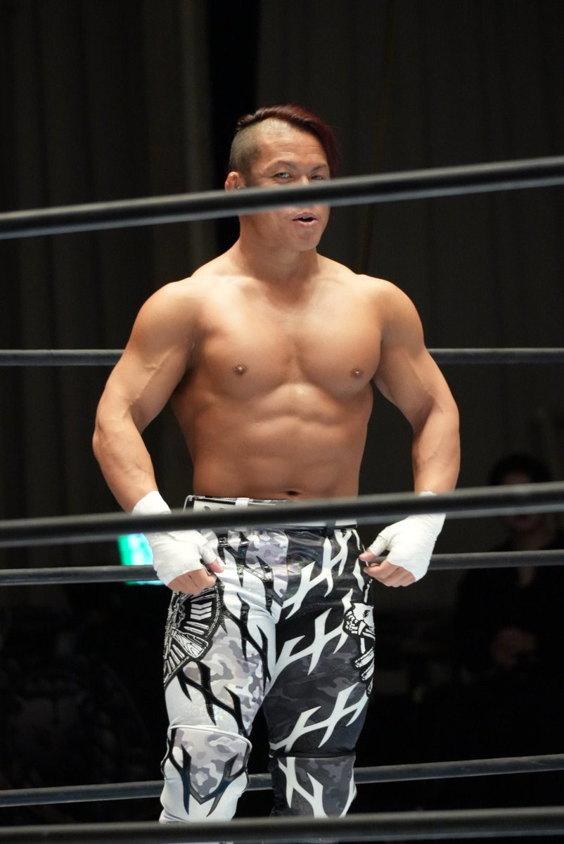 これは石森コールにハニカミ森さん(なお撮影者ロープに敗北)