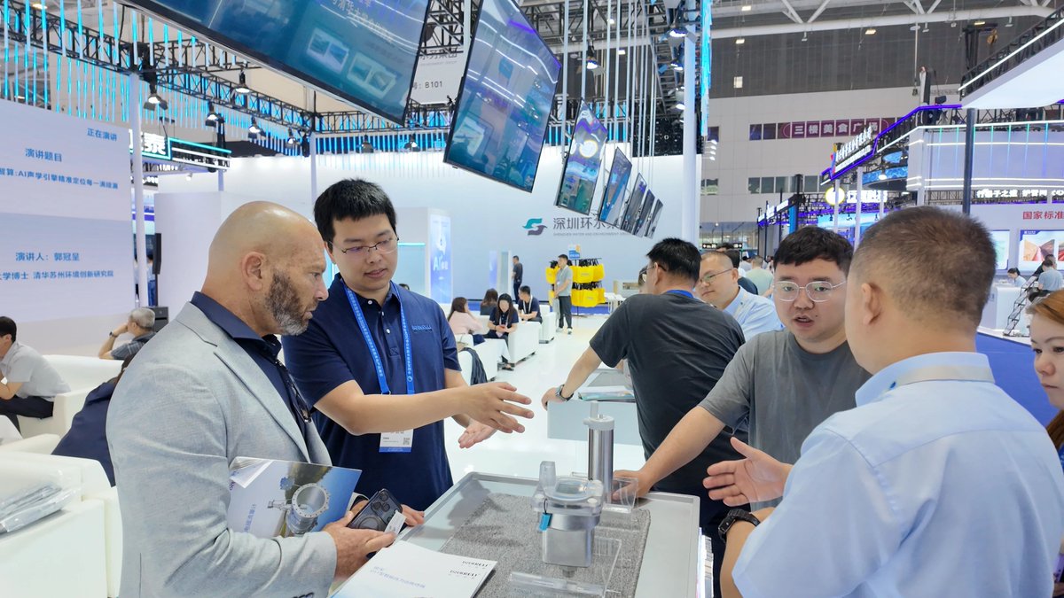 ShanghaiReli's tweet image. Shanghai Reli Water showcased AI-powered full-scenario water metering &amp;amp; leakage control solutions at CCWSA 2026 Shenzhen, bringing reliable smart water technologies to global partners🌍💧
#SmartWater #WaterTechnology #LeakageDetection #SmartMetering #IoT #WaterInnovation