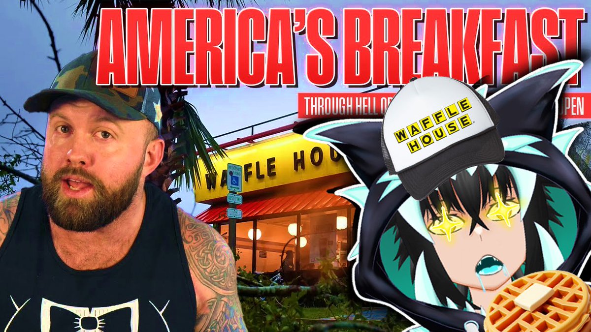 Gdracco1's tweet image. ☢️Warning! Warning! Warning!☢️

⏰⏰Kaiju  warning!⏰⏰

☢️Warning! Warning! Warning☢️

🦎Breakfest is served

🦎The colluseum of bacon and waffles.

#react #Vtuber #meme