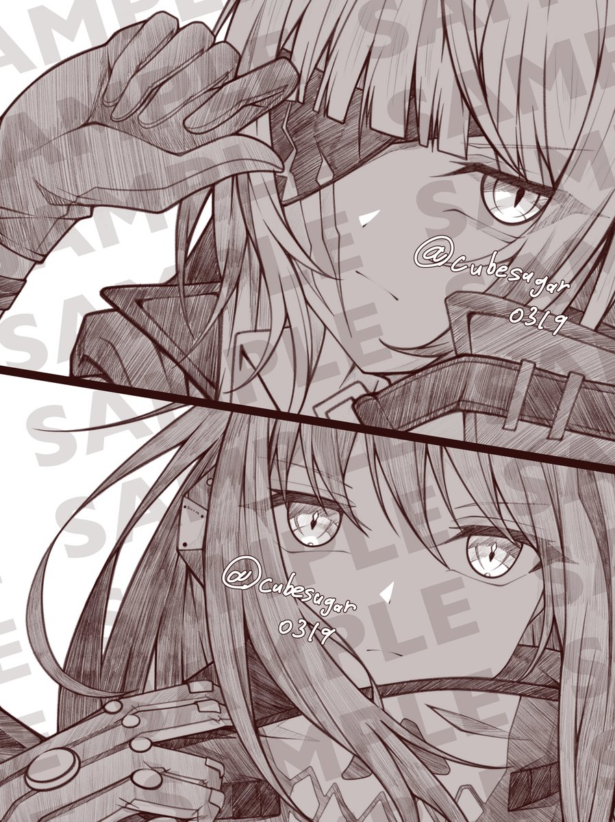 ご依頼でM16A1(＊＊)とM4A1 MOD3を描かせていただきました
ありがとうございました！

※後ほど利用されるとのことで投稿にあたりトリミングと画質を落とし、透かしを入れています