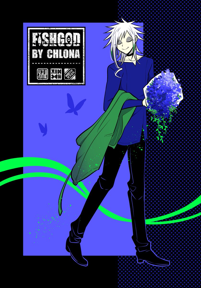 967leng's tweet photo. 久しぶりすぎるロイ #FISHGOD #oc https://t.co/2bUB1oyAYY