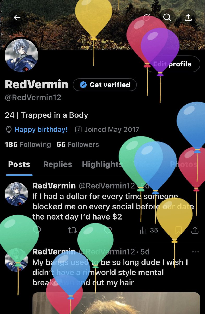RedVermin12's tweet photo. I’m old as fuck dude https://t.co/fkpdNQTvl7