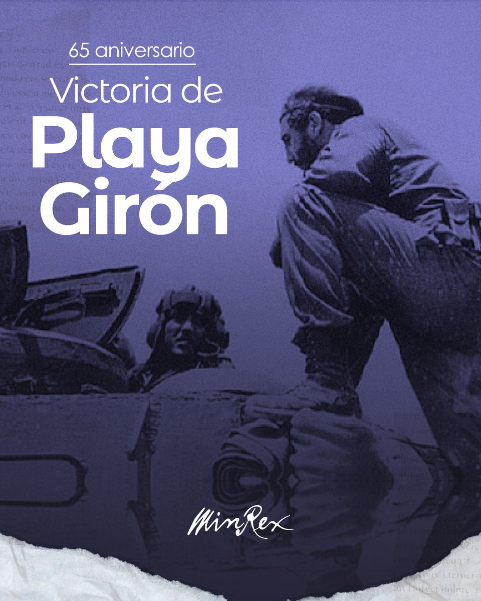 Gloria eterna al corajudo mayor en la victoria de Playa Girón.  #100AñosConFidel #Cuba #PinardelRío
