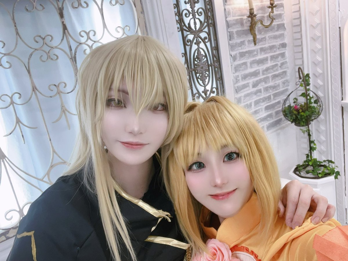 ⚠︎︎cosplay/PandoraHearts

エイダで参加しておりました🙌
ナイトレイ家繋がりで撮影できて良かった〜！！楽しかった🥰

念願のヴィンエイ…！！

Ada Vessalius
Vincent Nightray:<a href="/cossmsb/">〆さば</a> 
#0419オズに内緒のナイトレイ家併せ
