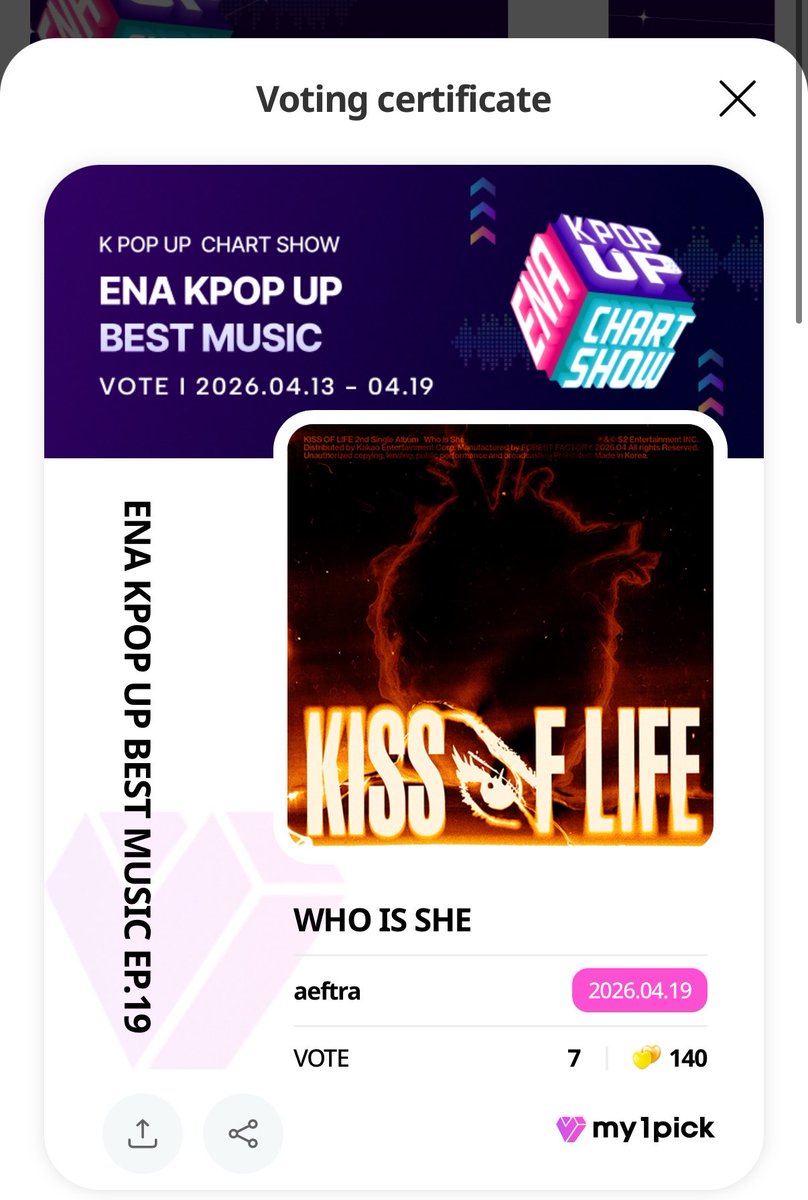 Yall vote for KIOF!!