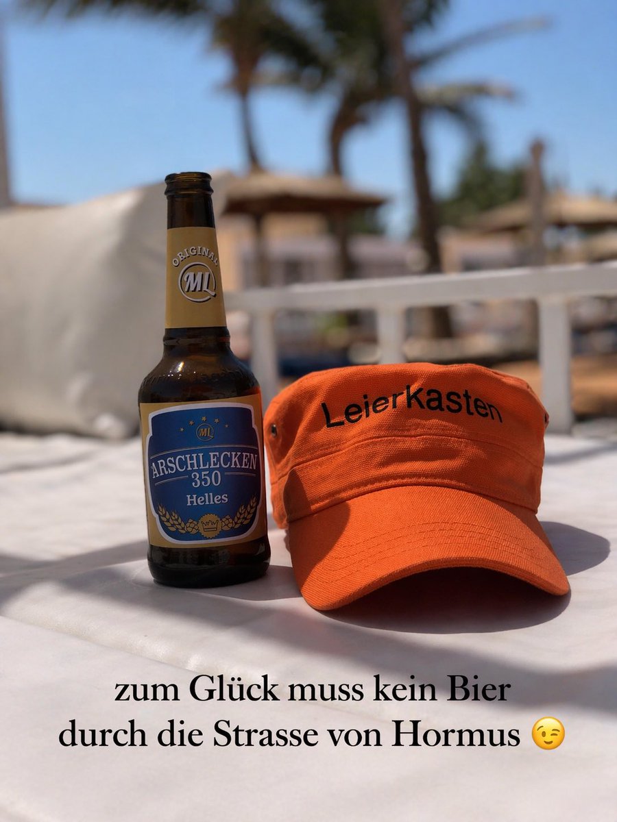 Markusilein's tweet photo. Zum Glück muss kein Bier durch die Strasse von Hormus 😉 https://t.co/MZ3mLSqyu1