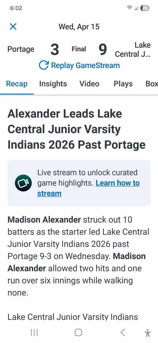 Madison Alexander 2029 tweet media