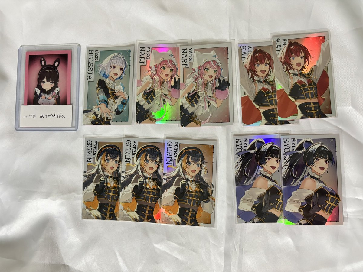 trhktku's tweet photo. 【交換】にじさんじ にじフェス Concerto Day1 

譲→画像参照
求→IDカードの方

・同種交換は黄色の方のみ
・他の方はリトリン内(https://t.co/594UBuFBvC)❗️or🥇含むお取引のみ https://t.co/088EnvBQPm