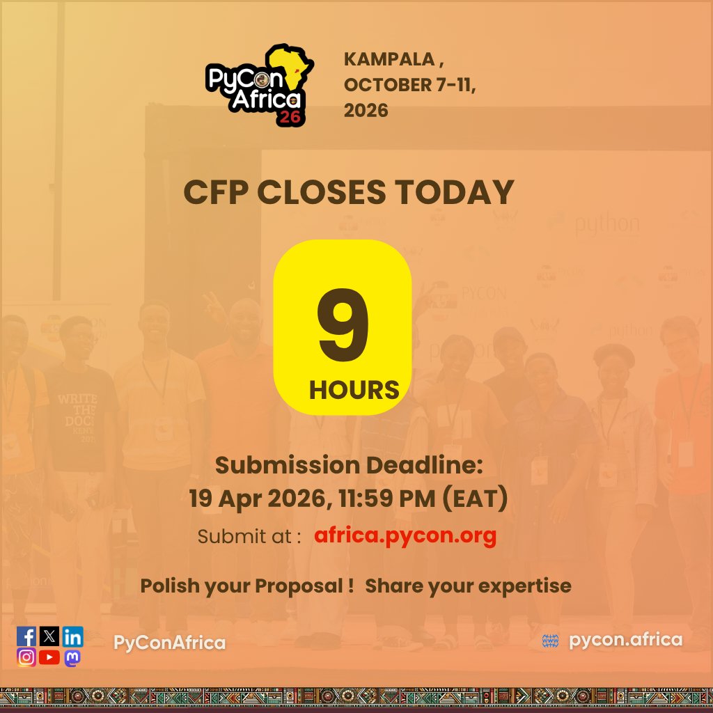 Pycon Africa tweet media