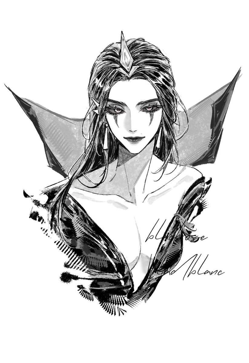 血玫瑰赠予乐芙兰 tweet media