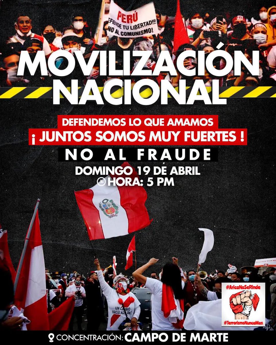 Rafael López Aliaga no está luchando solo con Corveto, ONPE, caviares, zurdos, y lanpresnsa sicaria 
Esta luchando contra una poderosa mafia, que tiene ayuda internacional
Necesita toda nuestra ayuda
Todos a las calles
Defendamos la democracia
#eleccionesgenerales2026 
#Frade