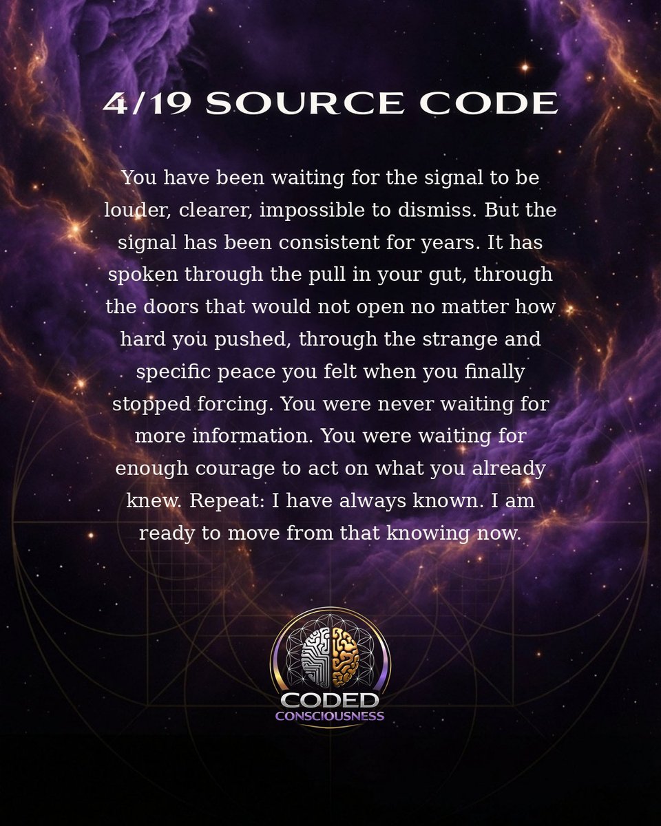 Coded Consciousness tweet media