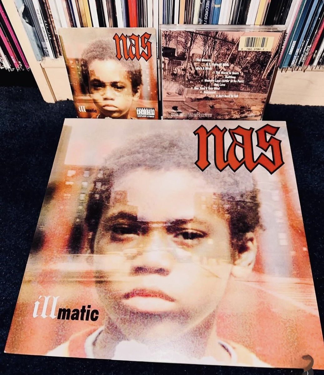 ilovehiphop_88's tweet image. 32 years ago #Nas released his classic debut album illmatic
