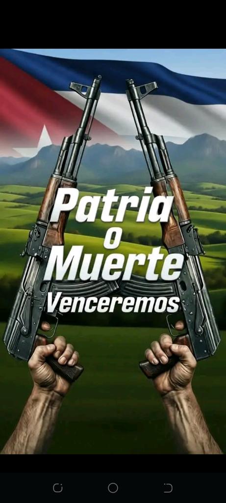 100_fidelista's tweet photo. Feliz domingo de victoria mis amigos #CubaEstáFirme #DeZurdaTeam https://t.co/r8uk7wXWMn