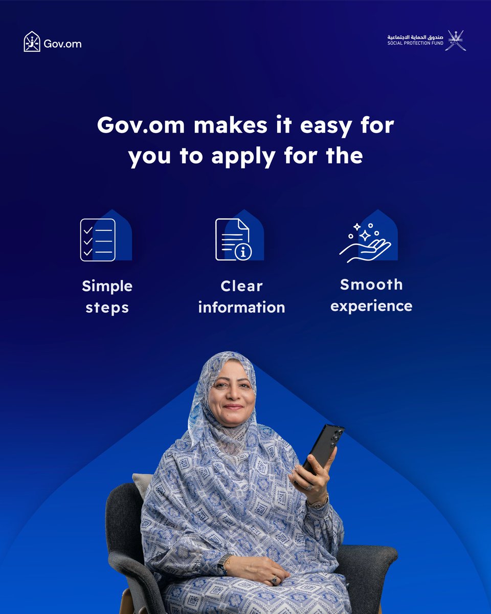 govom_'s tweet photo. تسهّل البوابة الموحّدة للخدمات الحكومية التسجيل للحصول على منفعة الأرامل في أي وقت وأينما كنتِ. تحققي من شروط الاستحقاق وقدمي إلكترونيًا.

https://t.co/0Q5IYRaZ2q makes it easy for you to register for the Widows Benefit anytime, anywhere. Check if you’re eligible and apply online https://t.co/EiFy6UbEEN