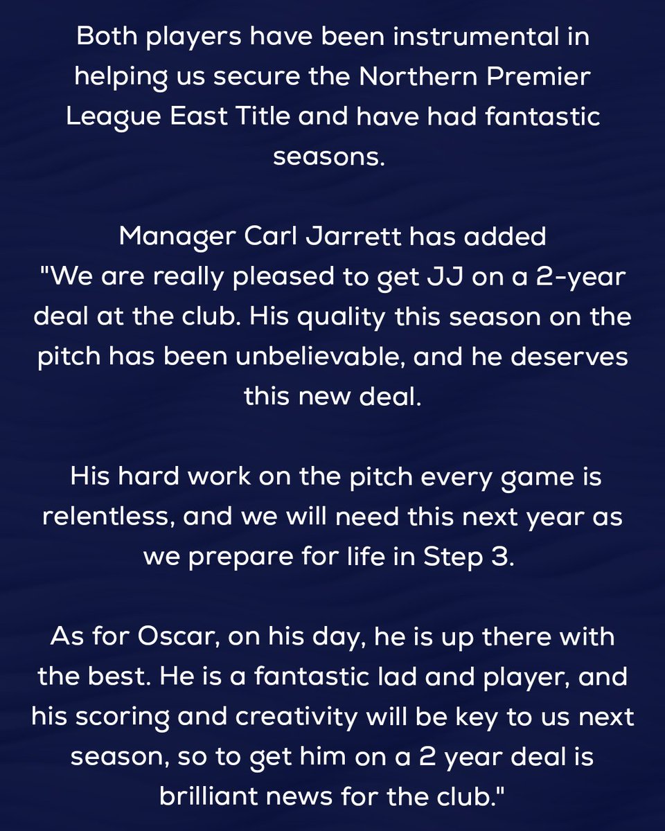 redcarathleticf's tweet image. We are thrilled to announce new contracts for JJ Bartliff and Oscar Fletcher that will see them remain at the club for next season!

#UTS
